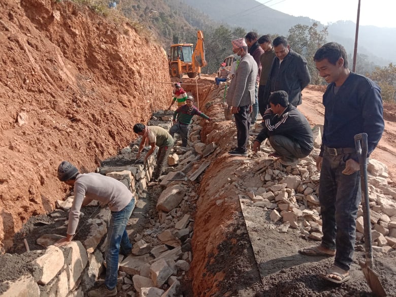1614601304.Construction Works of Dolalaghat Bhumlu Road.jpg
